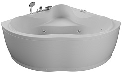 Aquatika Акриловая ванна Кворум Аквастандарт R 143x143 cм – фотография-2